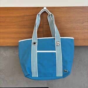 Vintage Lacoste Tote Mini Canvas Bag